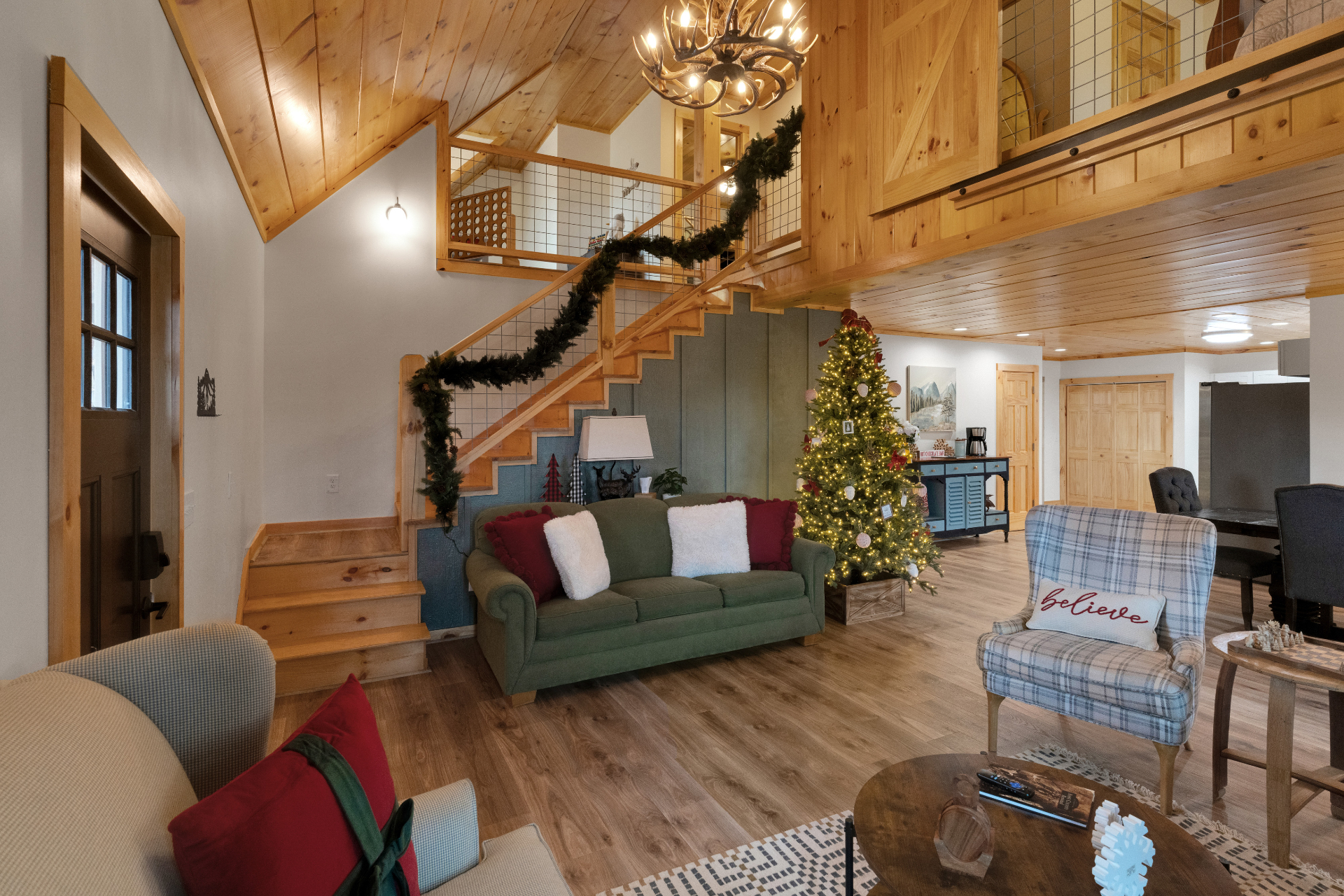 Blue Sky Cabin | Luxury Mountain Retreat in Jefferson, NC